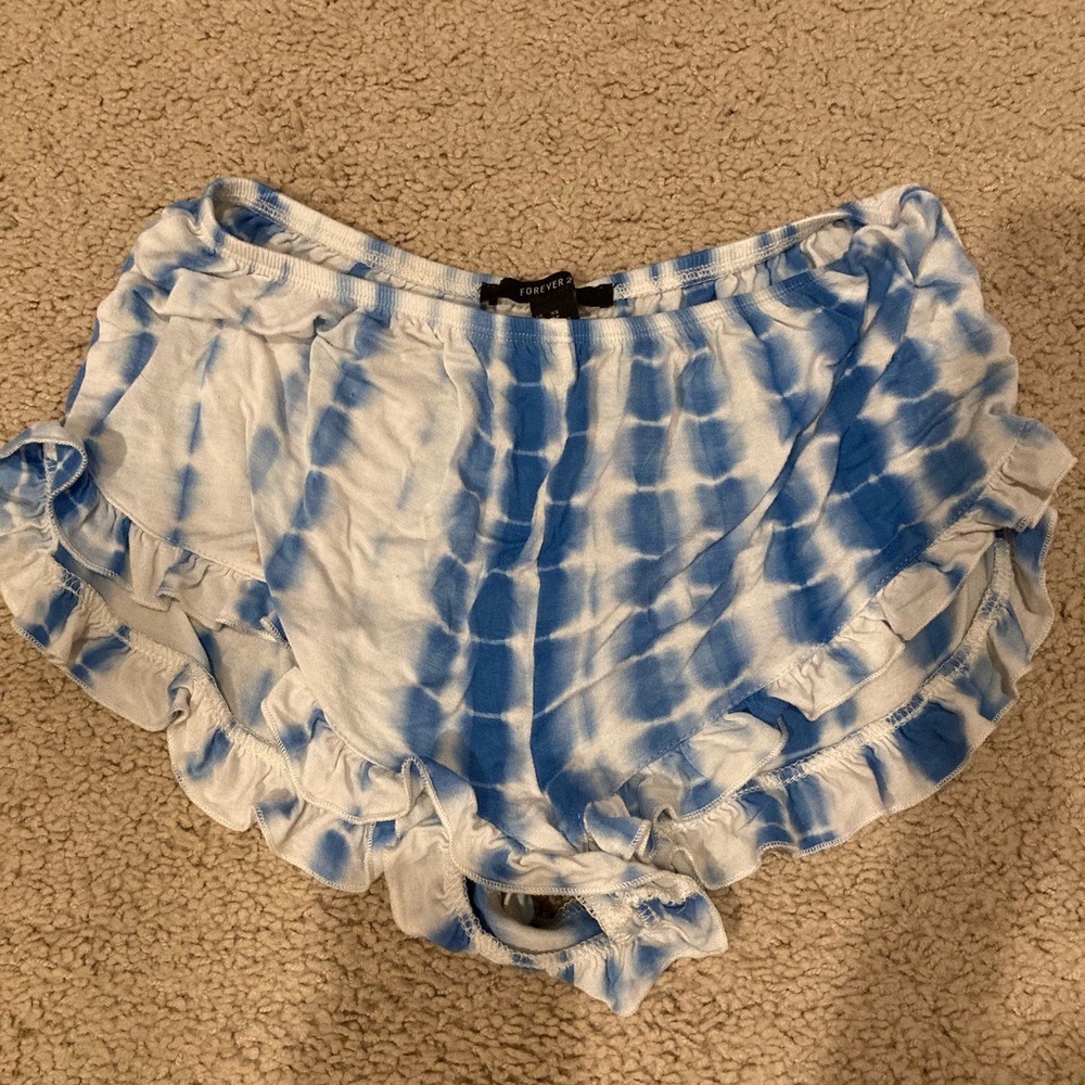tie dye shorts